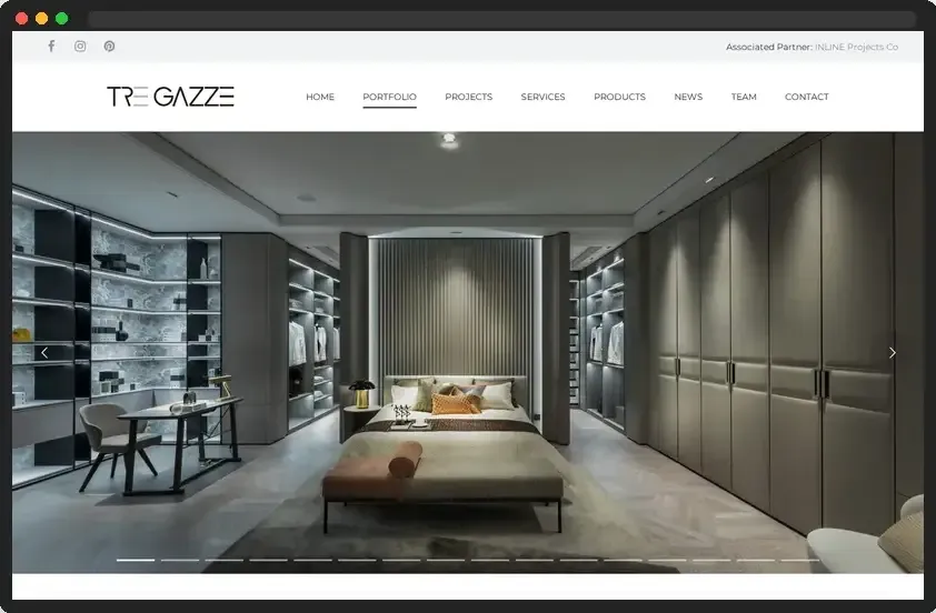 Tregazze — Portfolio Website